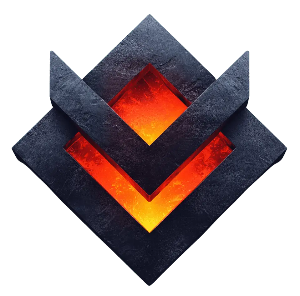 Digital Forge Orange and Black